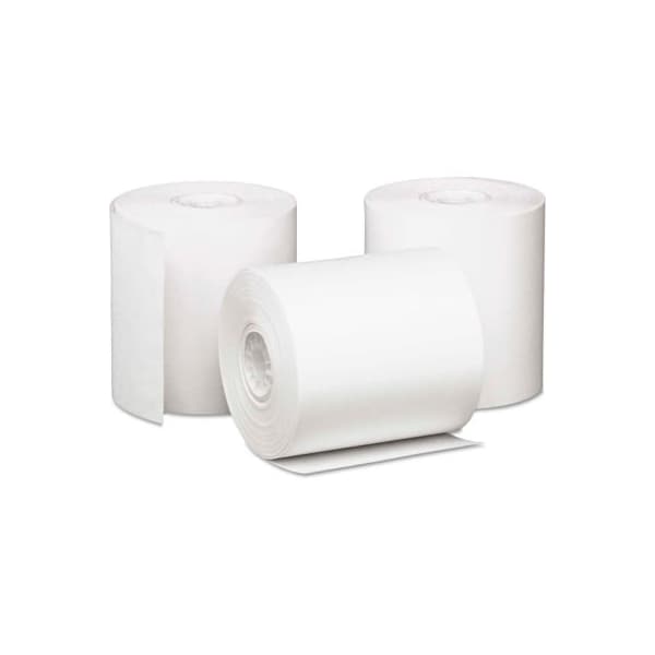 Pm Company PM Company Single-Ply Cash Register/POS Rolls 09228, 3" x 85', White, 50 Rolls/Carton 9228 - main